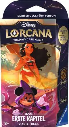 Disney Lorcana Das Erste Kapitel Starter Deck Bernstein Und Amethyst