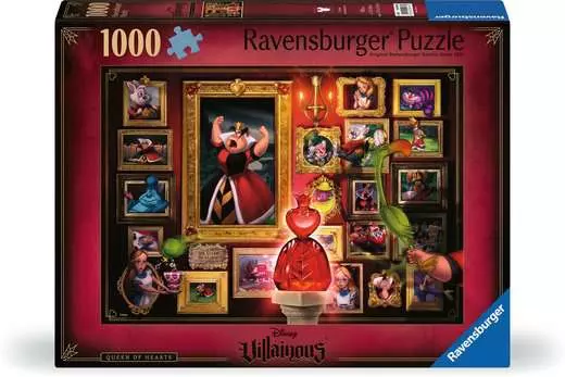 La Reine de cœur Collection Disney Villainous Puzzle Adulte