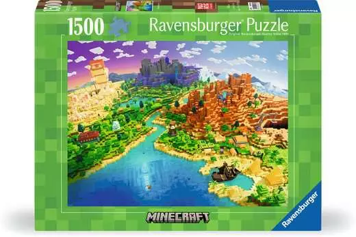 Le Monde De Minecraft Puzzle Adulte Ravensburger