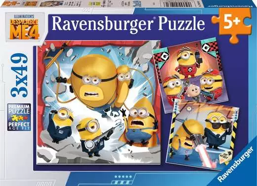 Toujours méchant Moi Moche et Méchant 4 Puzzle Enfant Ravensburger