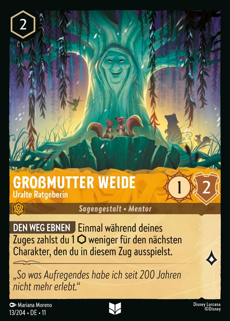 Großmutter Weide