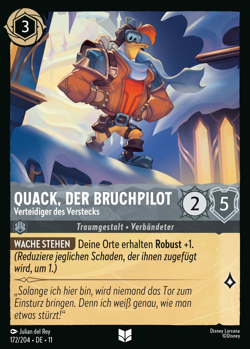Quack, der Bruchpilot