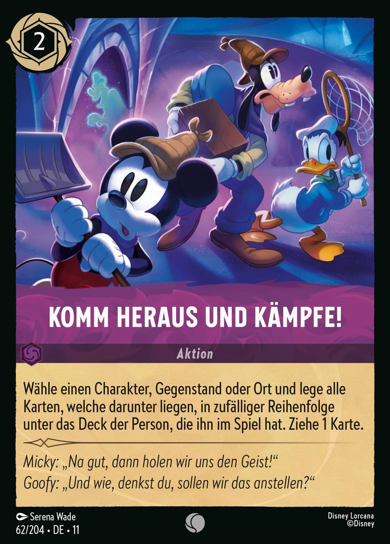 Komm heraus und kämpfe!