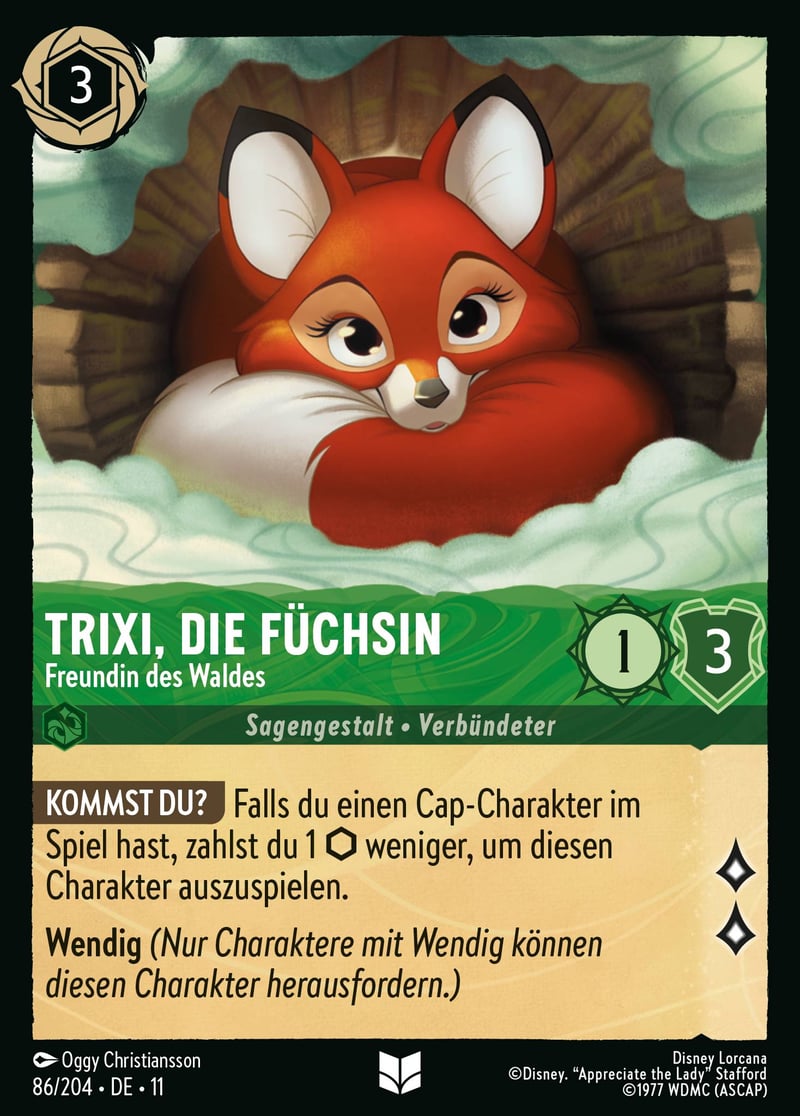 Trixi, die Füchsin