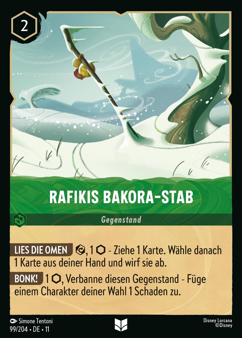 Rafikis Bakora-Stab