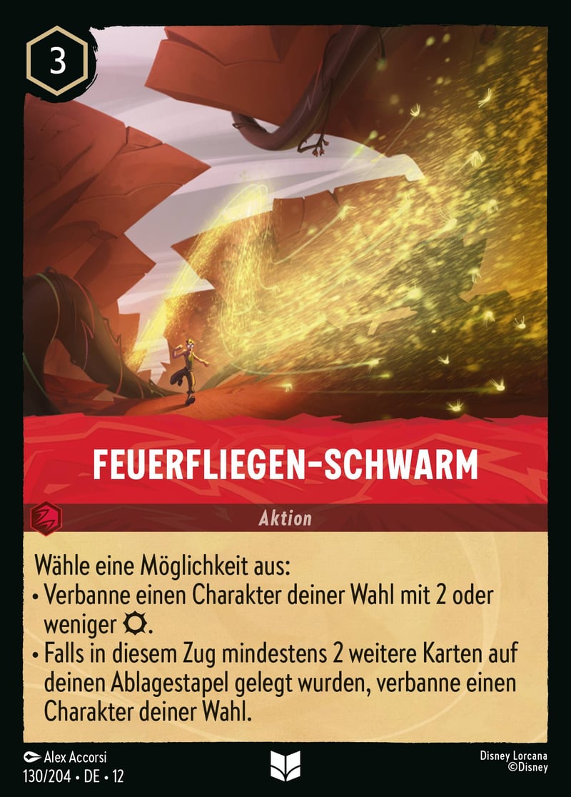 Feuerfliegen-Schwarm