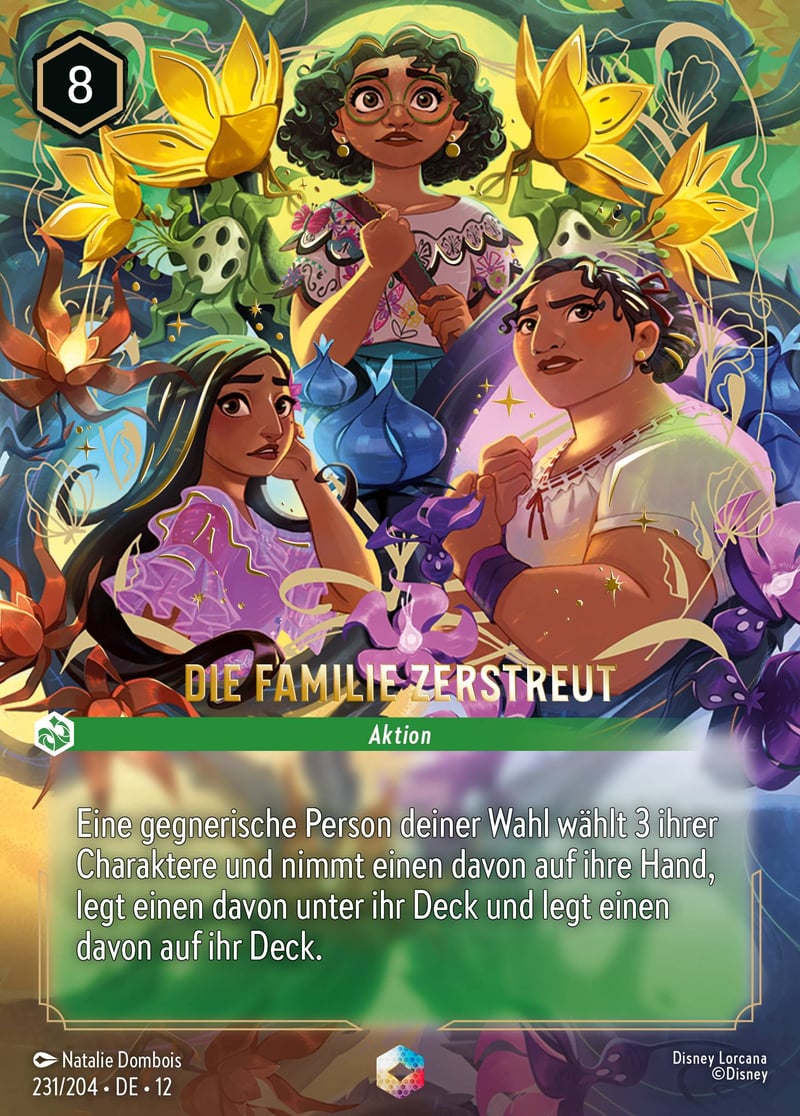Die Familie zerstreut