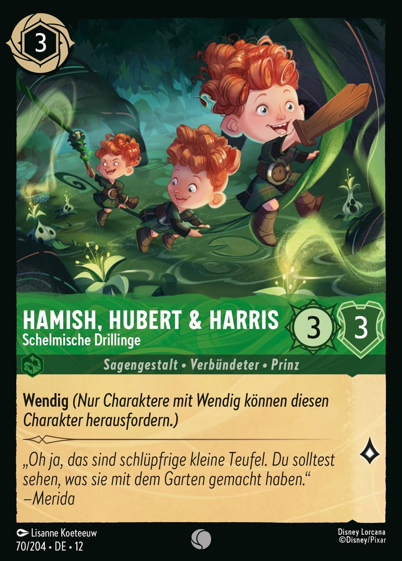 Hamish, Hubert & Harris