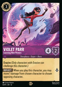 Violet Parr — Learning New Powers