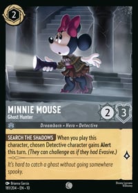 Minnie Mouse — Ghost Hunter Disney Lorcana card