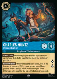 Charles Muntz — Obsessive Explorer Disney Lorcana card