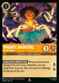 Mirabel Madrigal — Family Guardian Disney Lorcana card