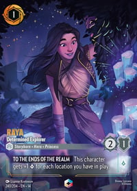 Raya — Determined Explorer Disney Lorcana card