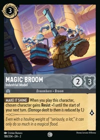 Magic Broom — Industrial Model Disney Lorcana card