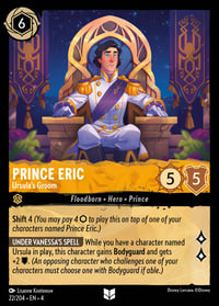 Prince Eric — Ursula's Groom Disney Lorcana card