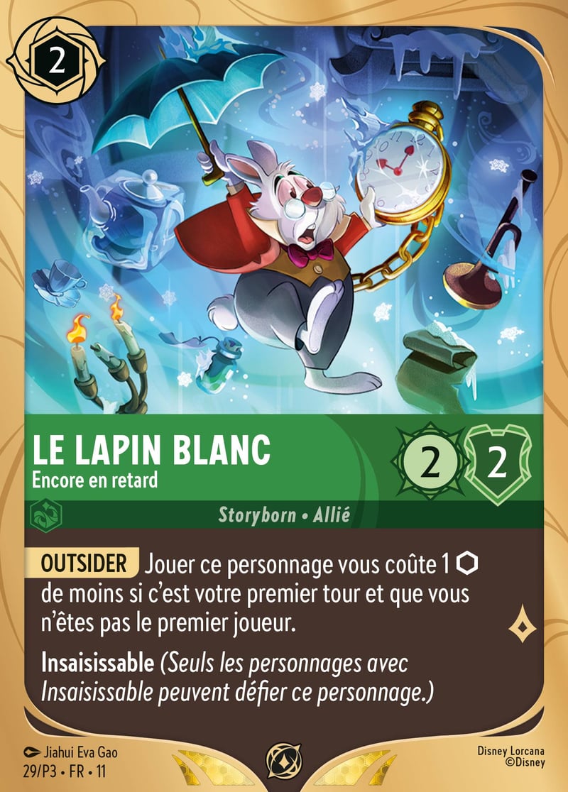 Le lapin blanc