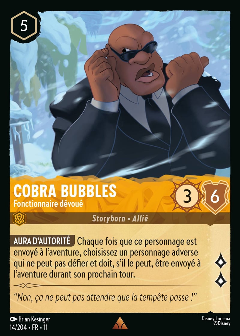 Cobra Bubbles