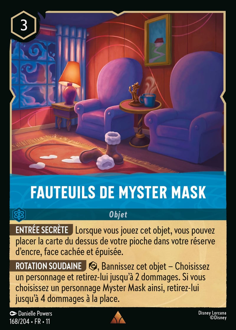 Fauteuils de Myster Mask