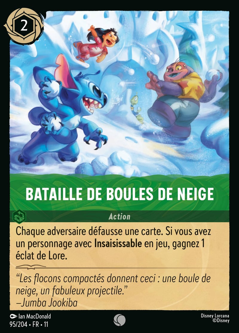 Bataille de boules de neige