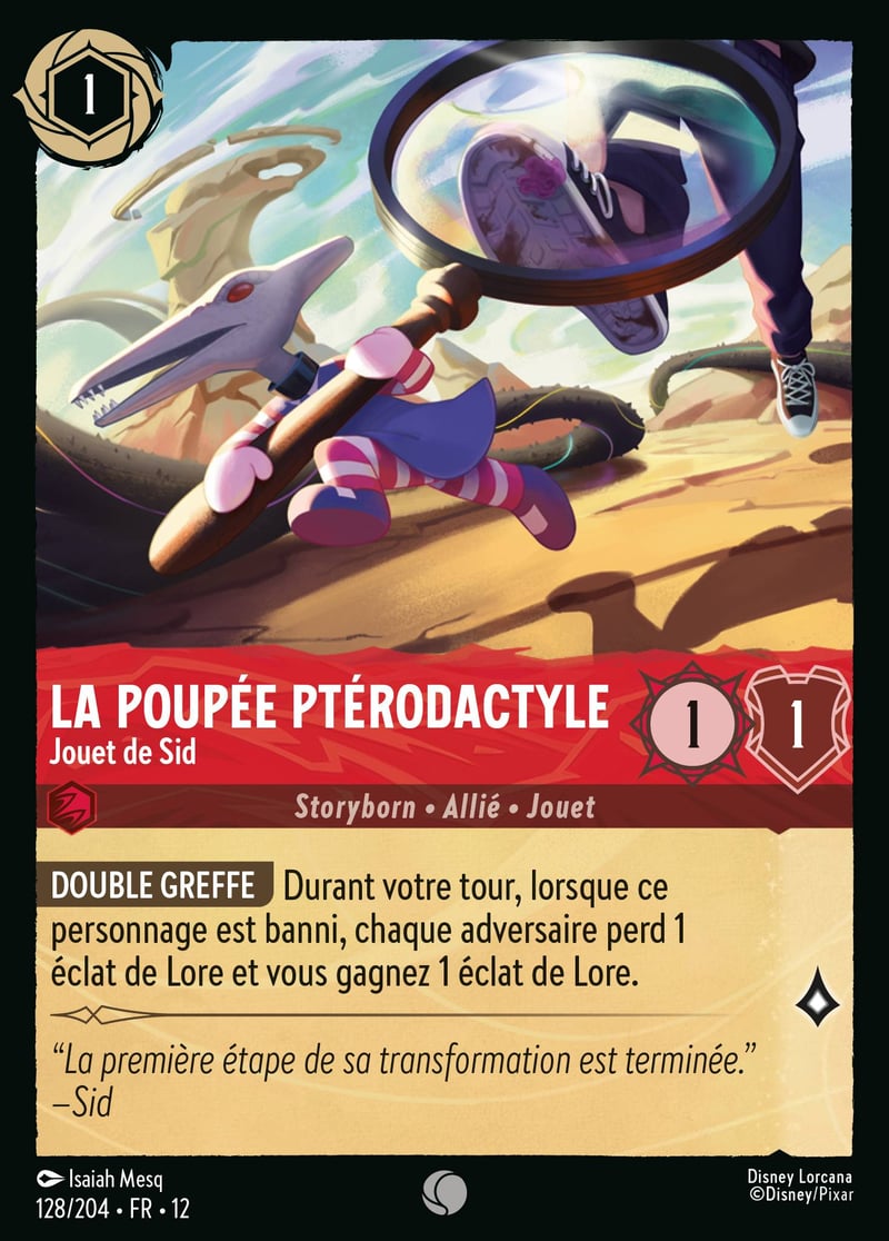 La poupée ptérodactyle