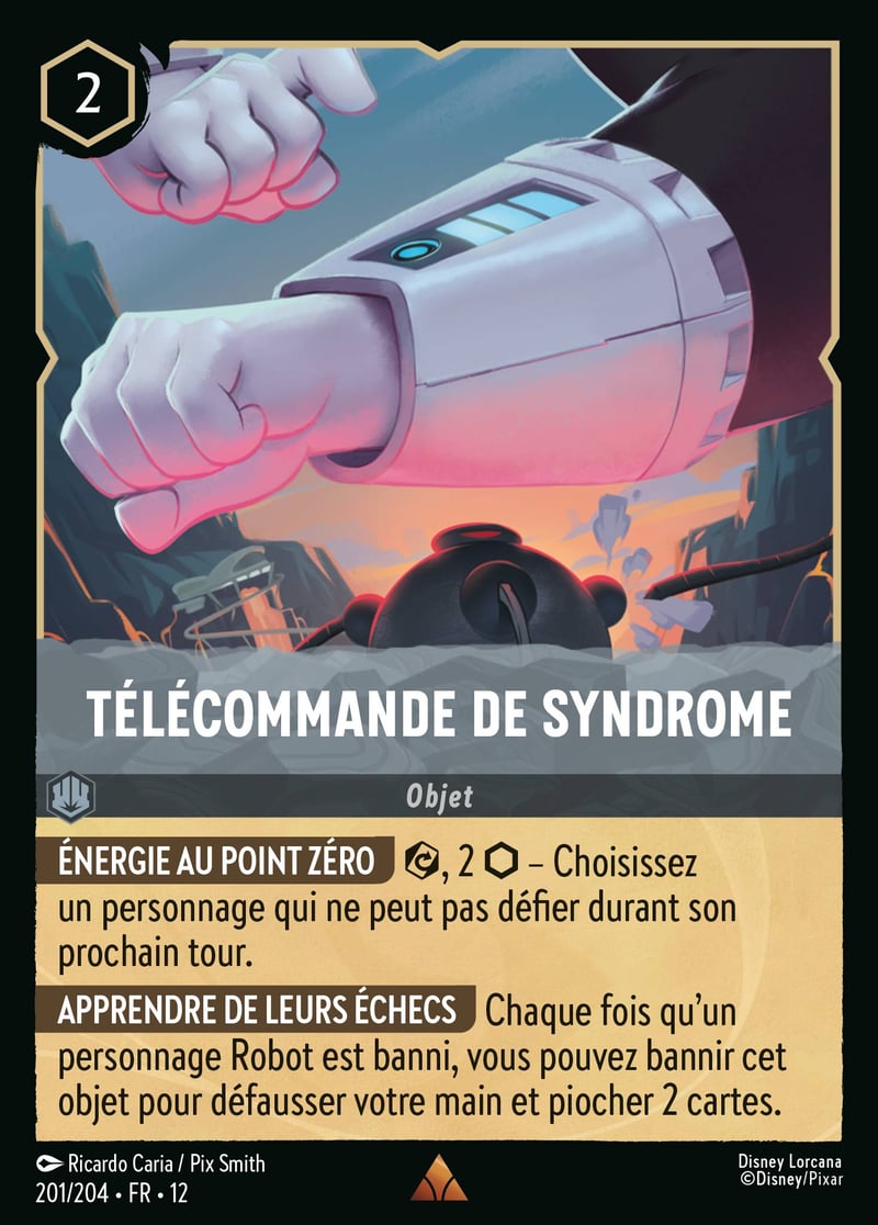 Télécommande de Syndrome