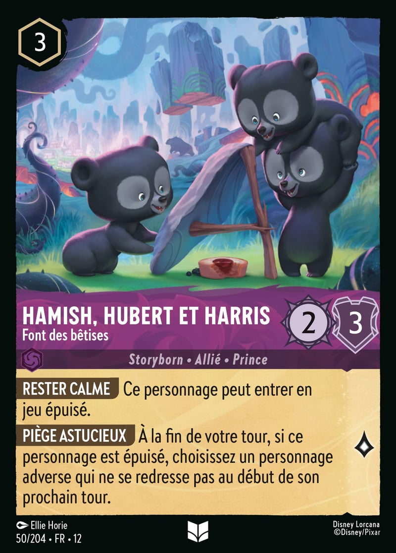 Hamish, Hubert et Harris
