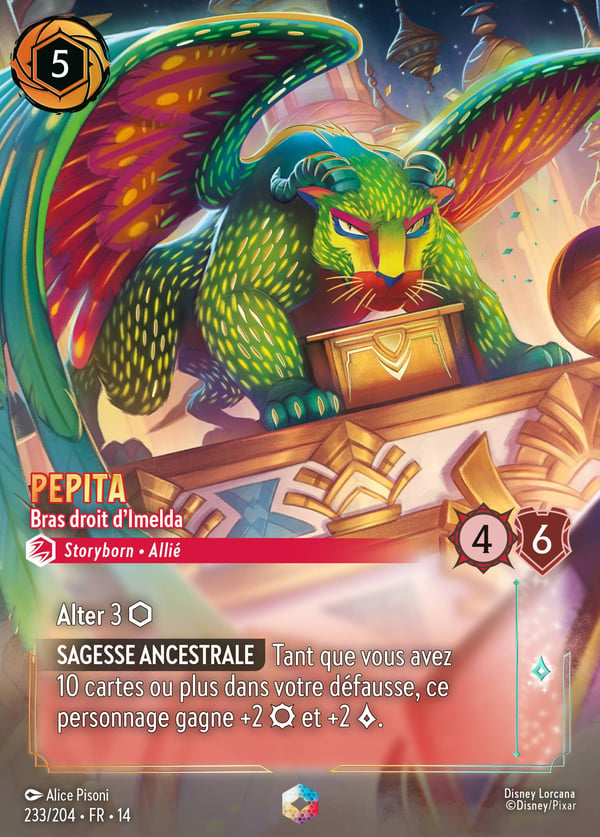 Pepita – Bras droit d'Imelda, carte Enchantée