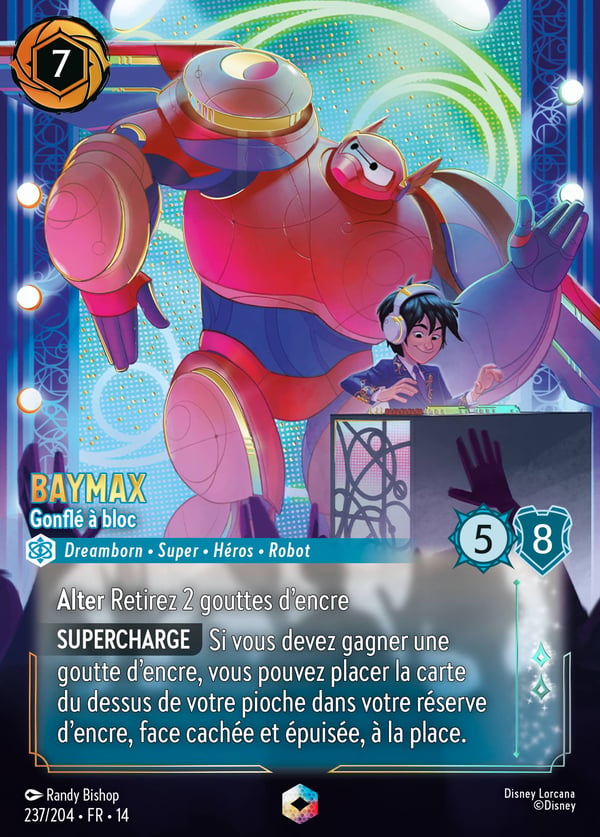 Baymax – Gonflé à bloc, carte Enchantée