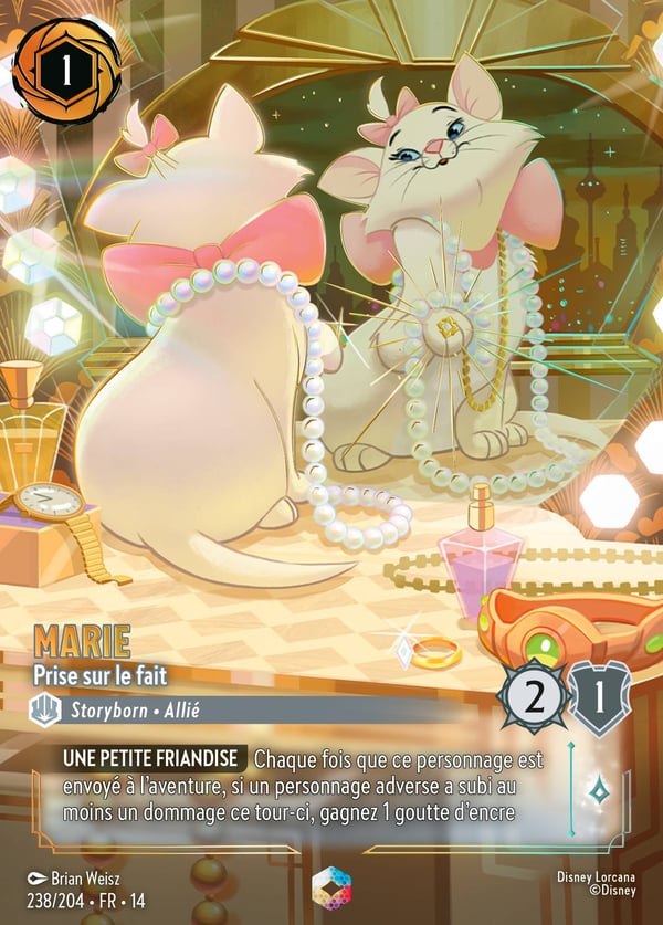 Marie – Prise sur le fait, carte Enchantée