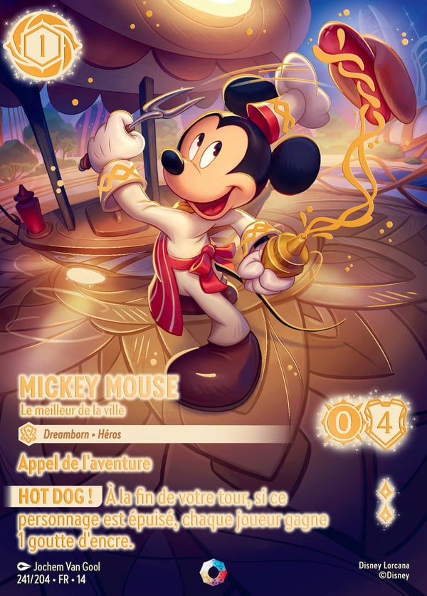 Mickey Mouse – Le meilleur de la ville, carte Iconique 241/204