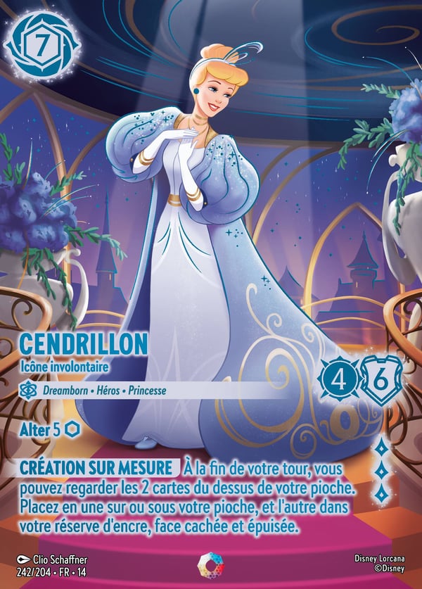 Cendrillon – Icône involontaire, carte Iconique 242/204