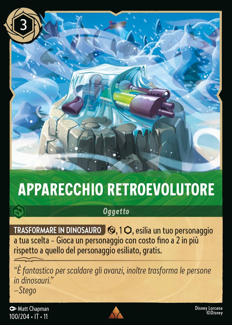 Apparecchio Retroevolutore