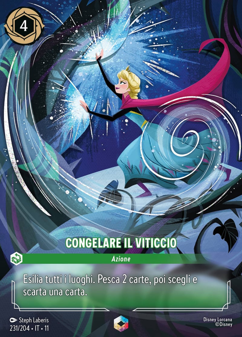 Congelare il Viticcio