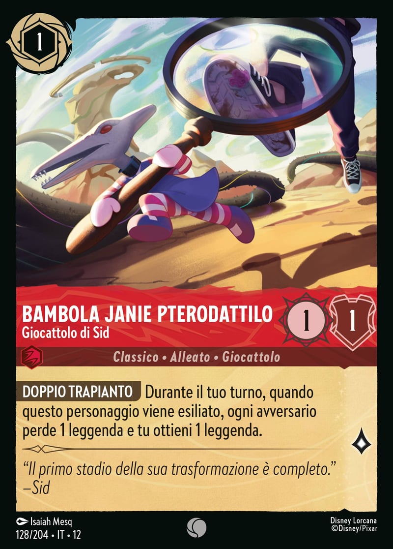 Bambola Janie Pterodattilo