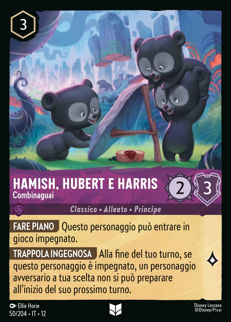 Hamish, Hubert e Harris