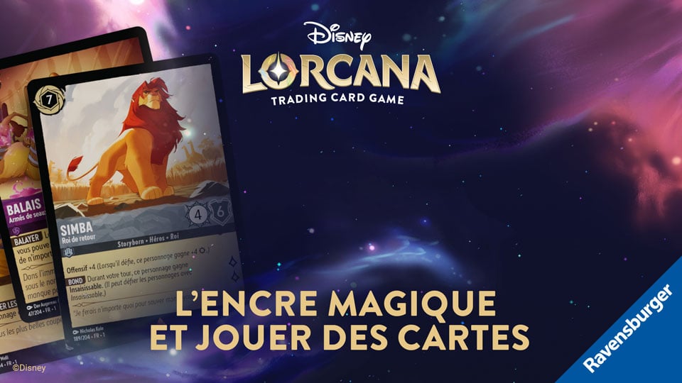 Comment Jouer Disney Lorcana - L’encre Magique et Jouer des Cartes