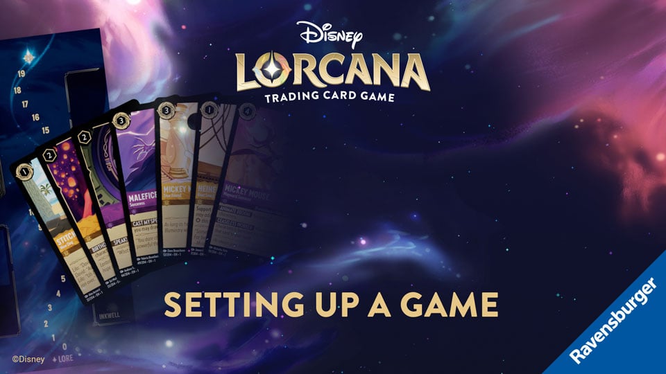 Come Giocare a Disney Lorcana - Preparare una Partita