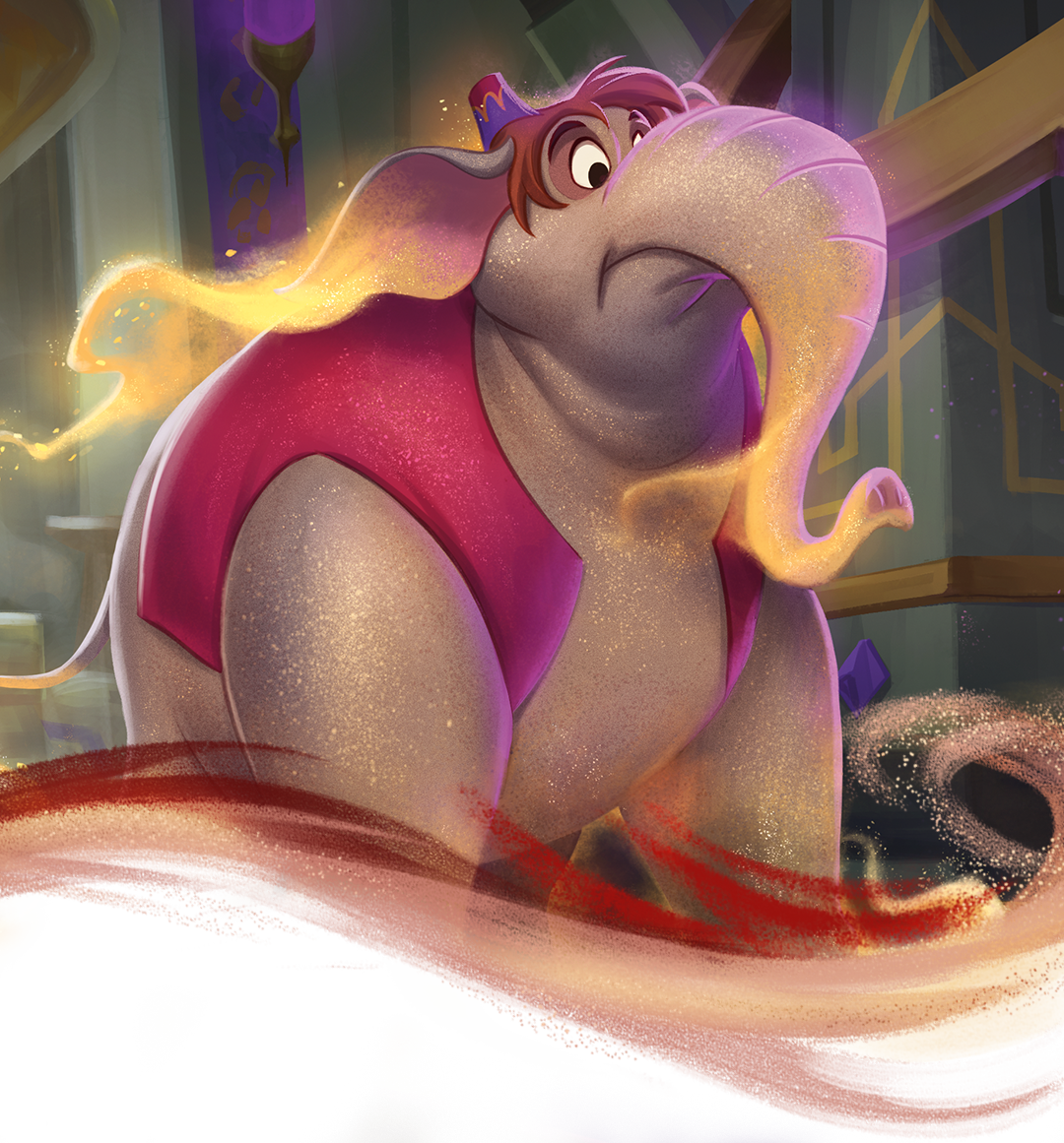 Image of Abu glimmer from Disney Lorcana