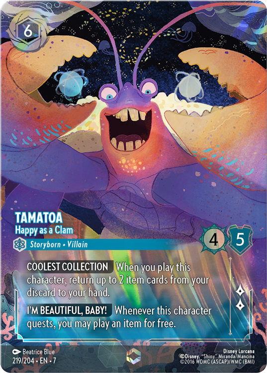 Tamatoa - Happy as a Clam