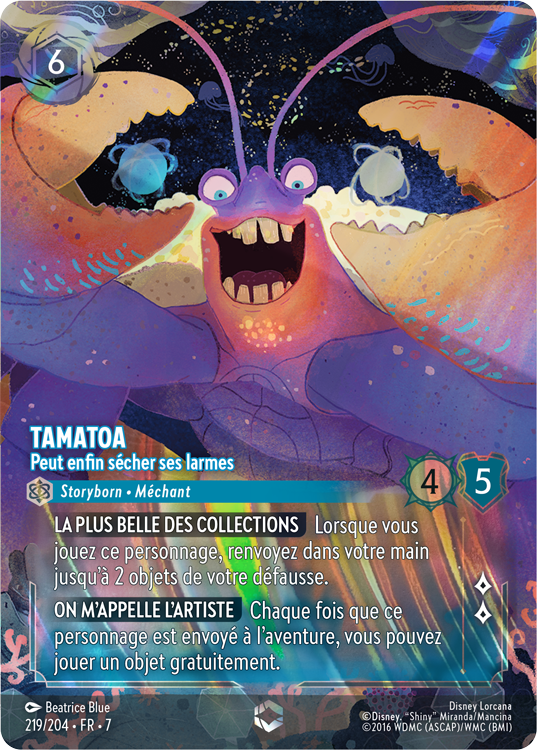 Tamatoa - Happy as a Clam
