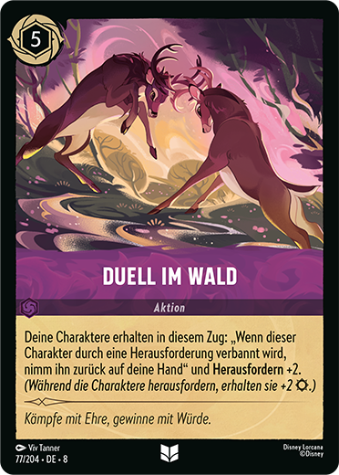 Duell im Wald