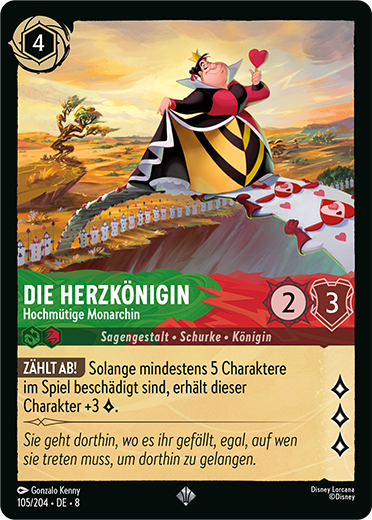 Die Herzkönigin - Hochmütige Monarchin