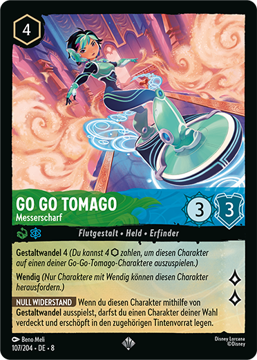 Go Go Tomago - Messerscharf