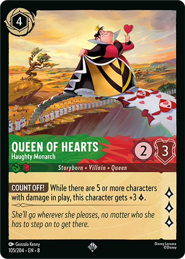 Queen of Hearts - Haughty Monarch