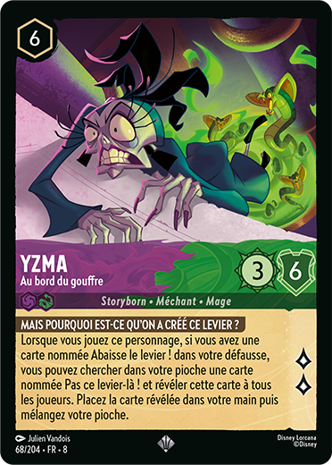 Yzma – Au bord du gouffre