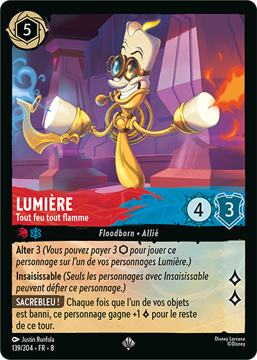 Lumière – Tout feu tout flamme