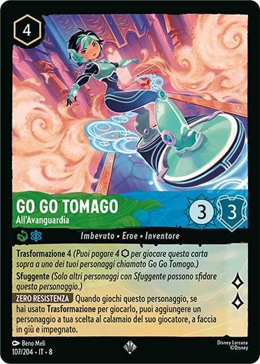 Go Go Tomago - All'Avanguardia