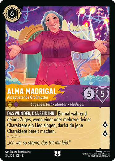 Alma Madrigal - Accepting Grandmother