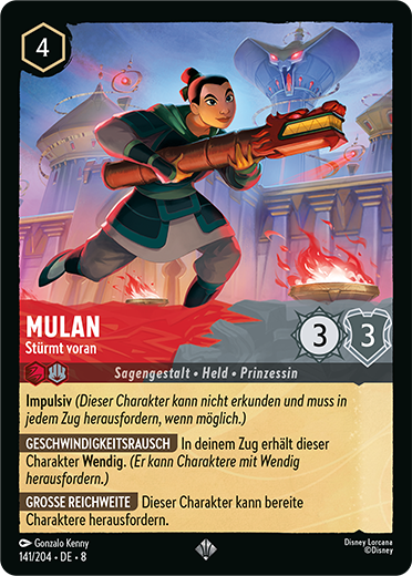 Mulan - Charging Ahead