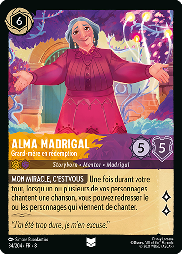 Alma Madrigal - Accepting Grandmother